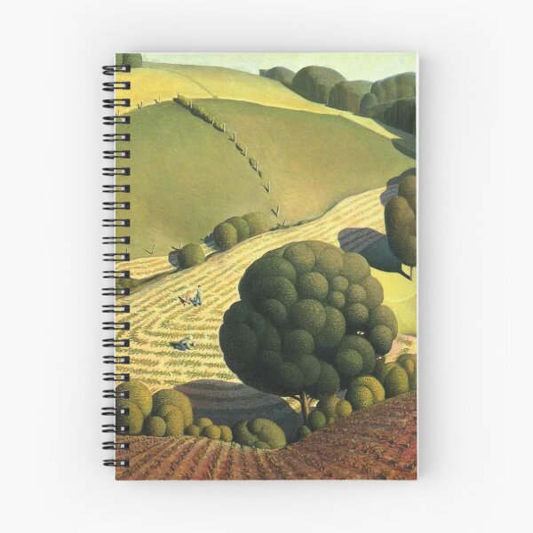 Item preview, Grant Wood Young corn  designed and sold by TeeARTHY.