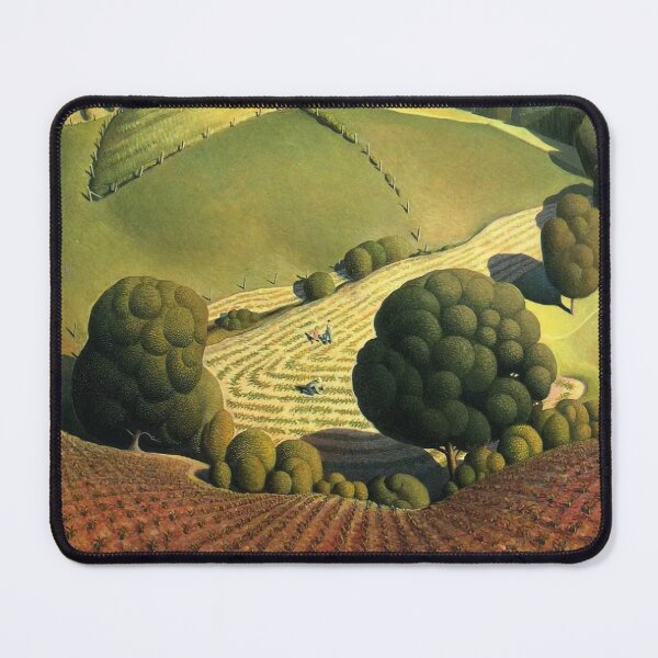 Item preview, Grant Wood Young corn  designed and sold by TeeARTHY.
