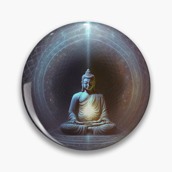 Item preview, Buddha sits in meditation designed and sold by pevrel-art.