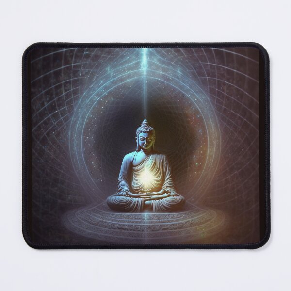 Item preview, Buddha sits in meditation designed and sold by pevrel-art.
