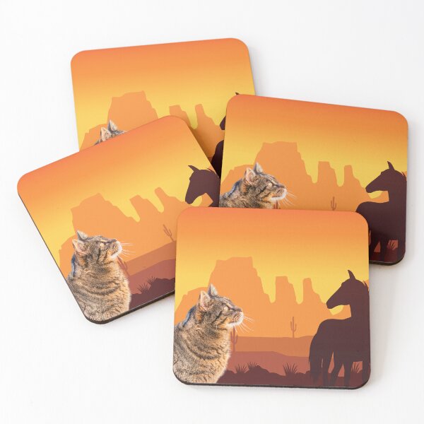 Item preview, Cat Watching Sunset Scene designed and sold by Amazonan.