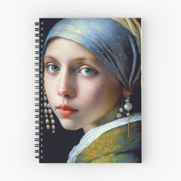 Aperçu de l'œuvre Une variation de fille avec portrait de boucles d'oreilles créée et vendue par osssoconcept.