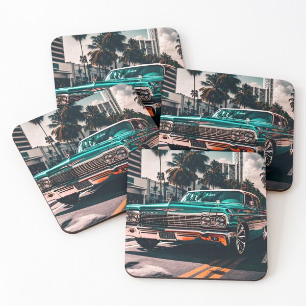 Item preview, Lowrider in Miami designed and sold by ArtMadeByAI.