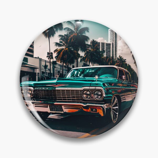 Item preview, Lowrider in Miami designed and sold by ArtMadeByAI.