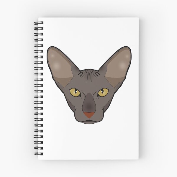 Item preview, Peterbald cat face designed and sold by MaxFilms.
