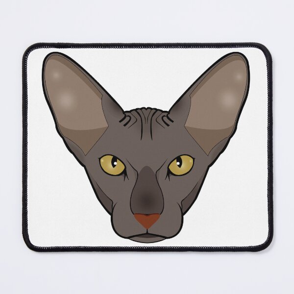 Item preview, Peterbald cat face designed and sold by MaxFilms.