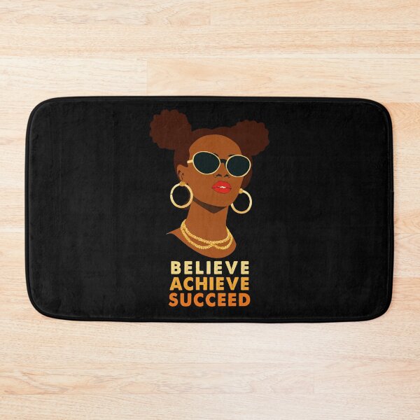 Item preview, Believe Achieve Succeed Black Pride Black History Queen Gift designed and sold by TMelonShop.