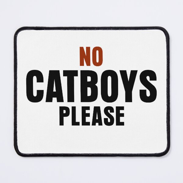 Item preview, No Catboys Please designed and sold by The2Art.