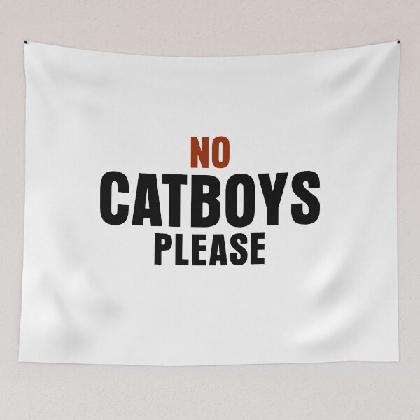 Item preview, No Catboys Please designed and sold by The2Art.