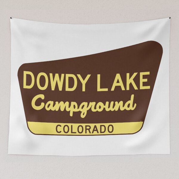 Item preview, Dowdy Lake Campground Colorado CO designed and sold by DESTINATIONS DECAL.
