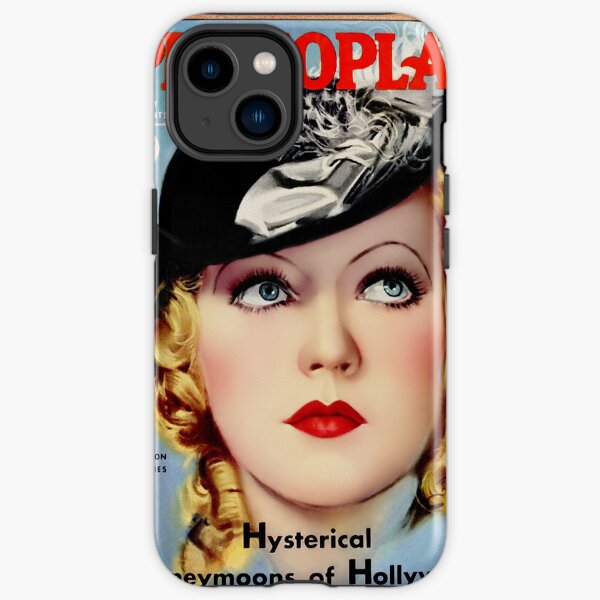 Marion Davies Photoplay Magazine July Issue HRA by Earl Christy Remastered Vintage Art Xzendor7 Reproductions iPhone Tough Case