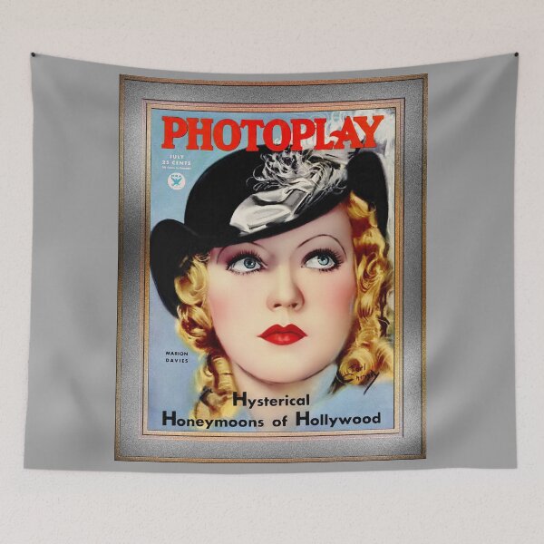 Item preview, Marion Davies Photoplay Magazine July Issue HRA by Earl Christy Remastered Vintage Art Xzendor7 Reproductions designed and sold by Xzendor7 Digital Art Creations.