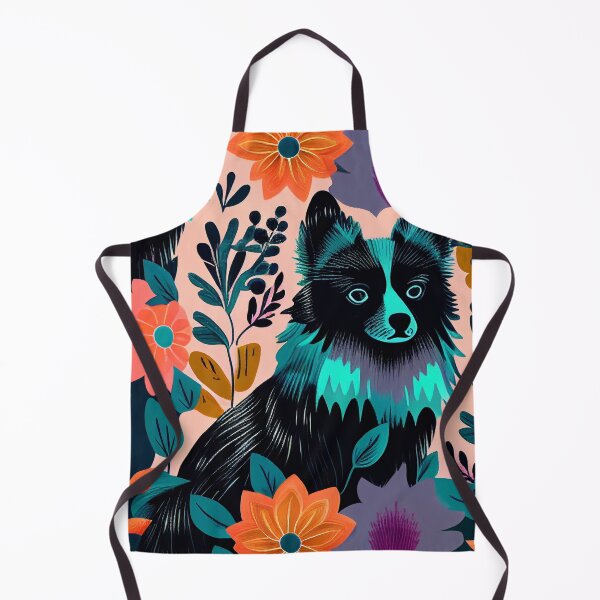 Item preview, cute colorful Schipperke  designed and sold by funmoun55.