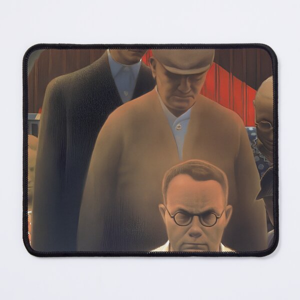 Item preview, Grant Wood Artist with palette designed and sold by TeeARTHY.