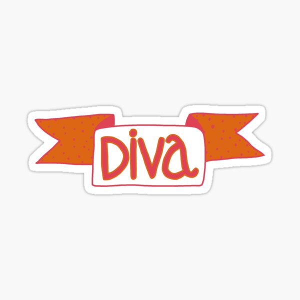 Diva Sticker