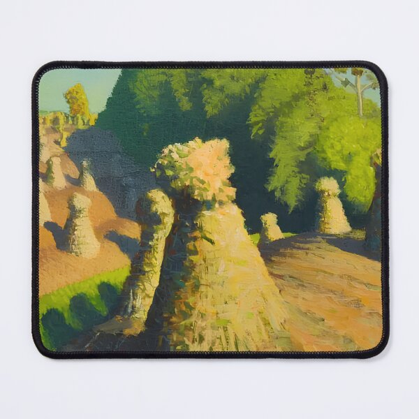 Item preview, Grant Wood Corn fields in Iowa Sketch designed and sold by TeeARTHY.