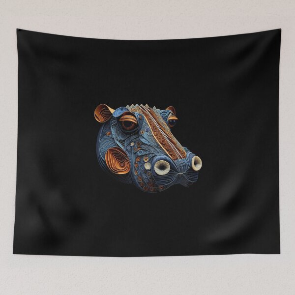 Item preview, Hippo - The Paper Collection designed and sold by FiveIntentions.