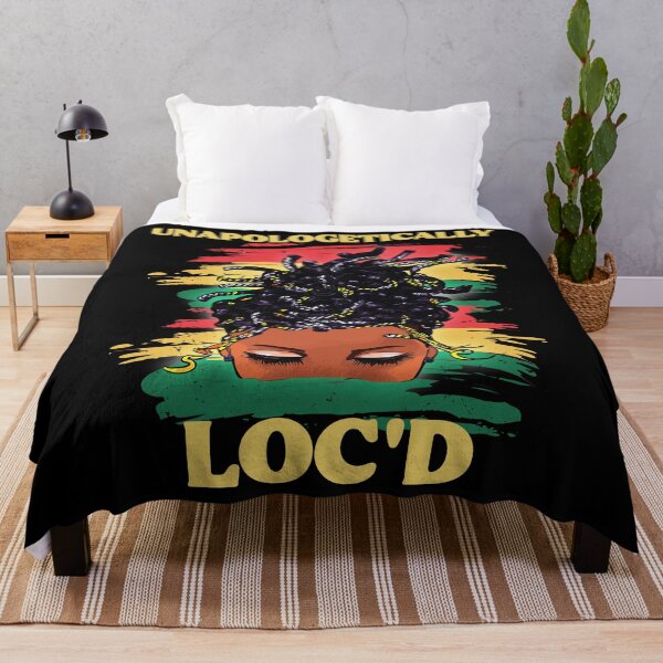 Item preview, Unapologetically Locd Proud Black History Queen Melanin Girl Gift designed and sold by TMelonShop.