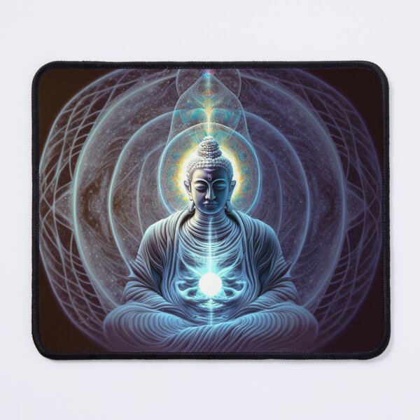 Item preview, The Buddha sits in a Vajra vortex designed and sold by pevrel-art.