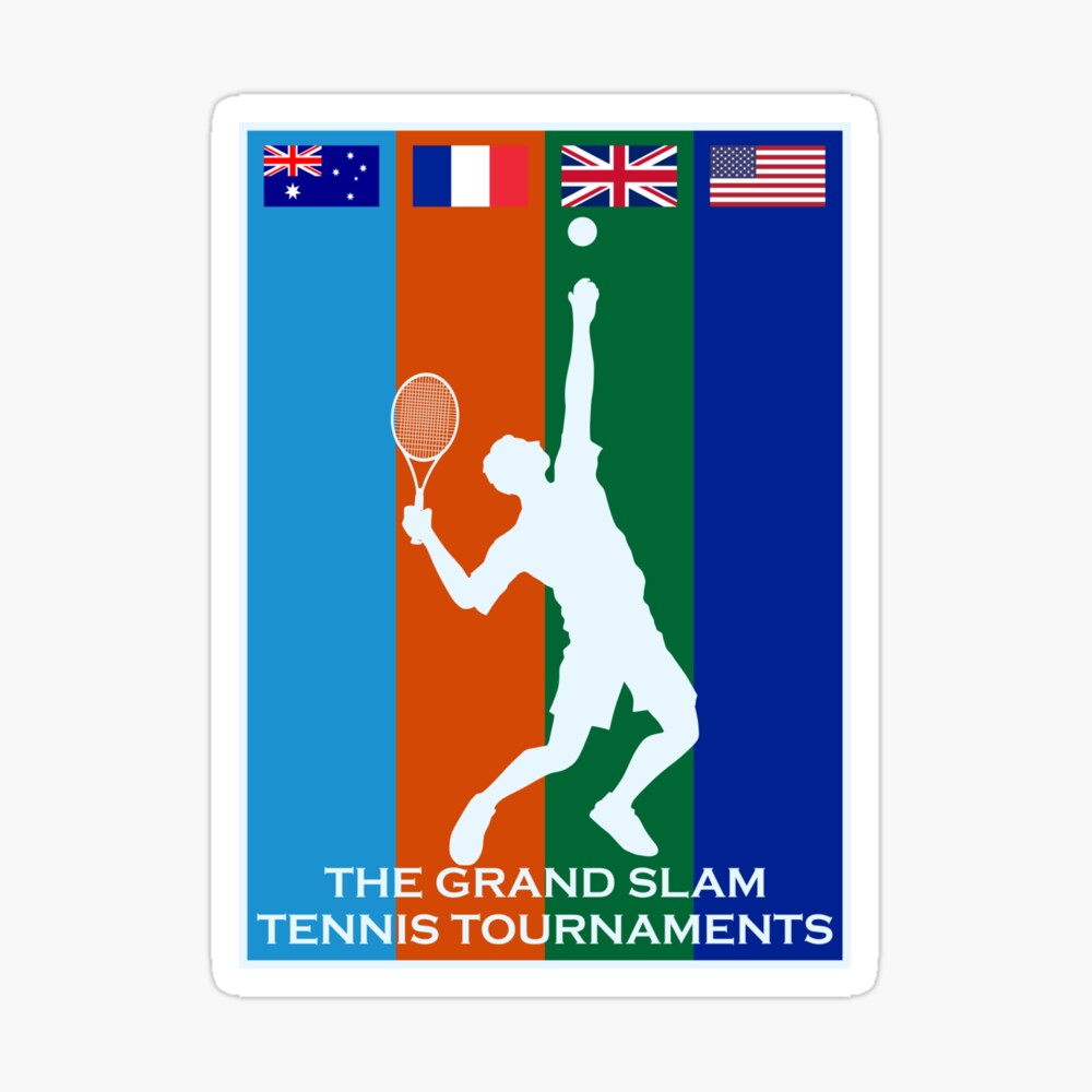 Awesome The Grand Slam Tennis Tournaments Design Poster for Sale by  wahyuni