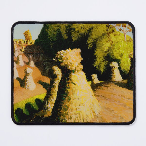 Item preview, Grant Wood Iowa corn field wood designed and sold by TeeARTHY.