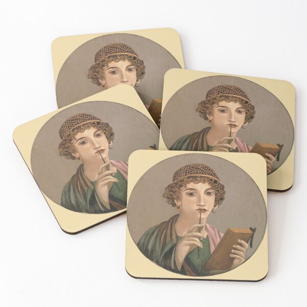 Item preview, Sappho Fresco Pompeii designed and sold by VanderWyst RE-Design.