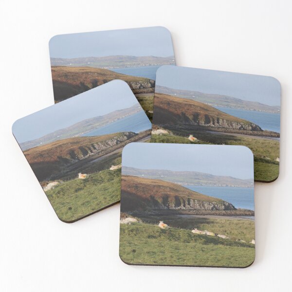 Item preview, Sheep on hillside Dunree Inishowen Donegal Ireland designed and sold by eddiebarronshop.