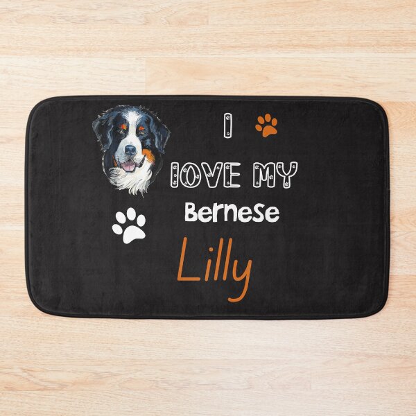 Item preview,  Bernese Mountain Dog Lover :I love My Bernese dog Lilly designed and sold by remonss.