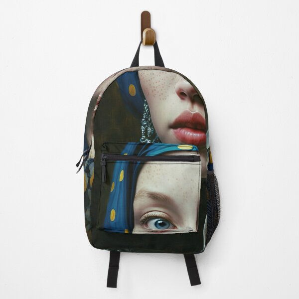 Item preview, A girl with earrings Famous model style portrait designed and sold by osssoconcept.