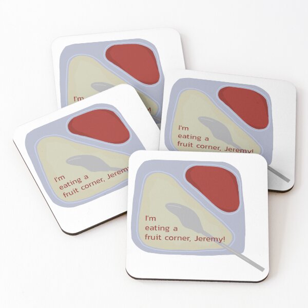 Item preview, I'm eating a fruit corner Jeremy, Peep Show designed and sold by Natalie Jane.