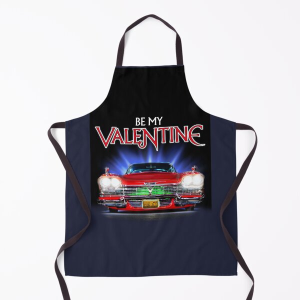 Artikelvorschau, Be My Valentine - Christine Plymouth Fury (verblasster Hintergrund) - Vom klassischen Horrorfilm inspirierter Valentinstag entworfen und verkauft von RetroTeeStudio.