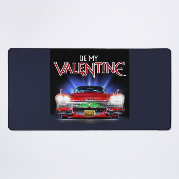 Item preview, Be My Valentine - Christine Plymouth Fury (faded background) - Classic Horror Movie Inspired Valentine's Day designed and sold by RetroTeeStudio.