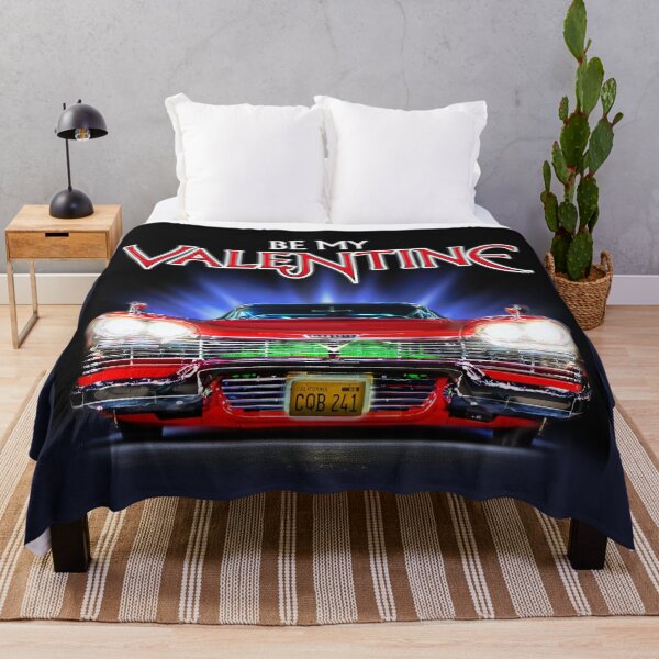 Item preview, Be My Valentine - Christine Plymouth Fury (faded background) - Classic Horror Movie Inspired Valentine's Day designed and sold by RetroTeeStudio.