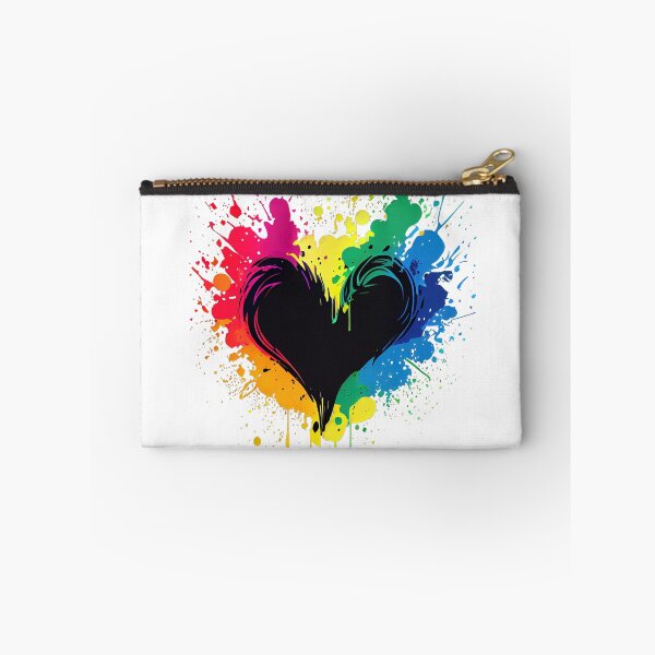 Item preview, Heart with exploding neon colors  designed and sold by art8085.