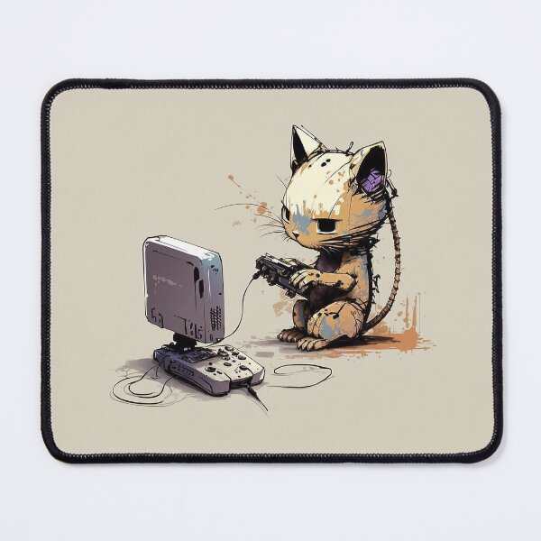 Item preview, Cat Plays Console designed and sold by DougalWear.