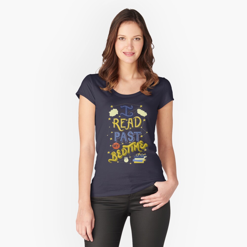 Item preview, Fitted Scoop T-Shirt designed and sold by abbymalagaART.