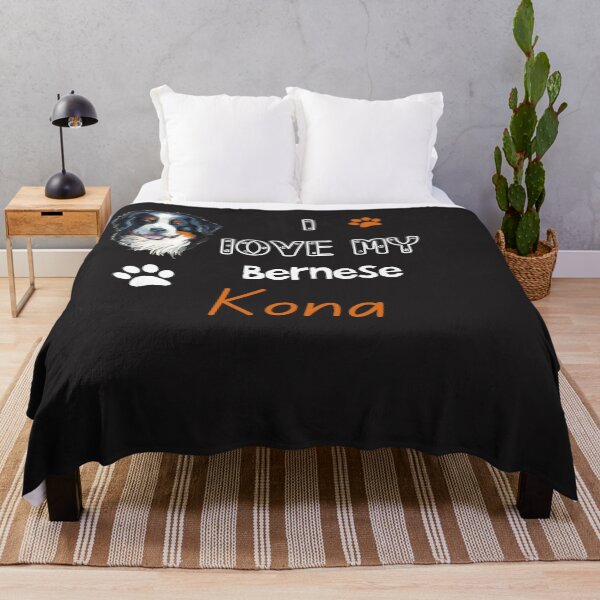 Item preview, Amante del perro de montaña bernés: amo a mi perro bernés Kona designed and sold by remonss.