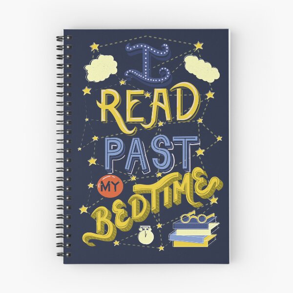 Item preview, I Read Past my Bedtime designed and sold by abbymalagaART.