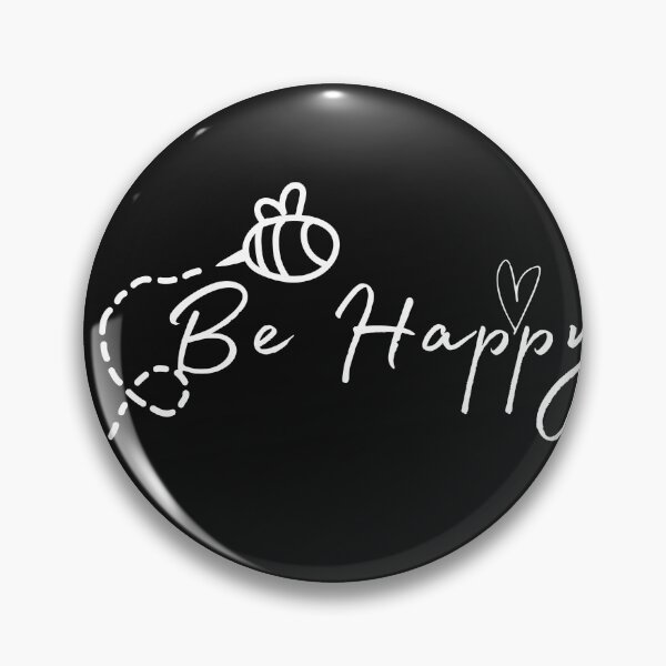 Item preview, Be Happy (best on dark back ground) designed and sold by HubbUK.