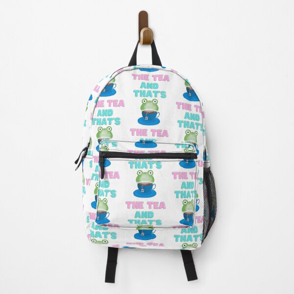 Item preview, And That's The Tea Frog Simple Emoji Inspired Design designed and sold by LanasWardrobe.