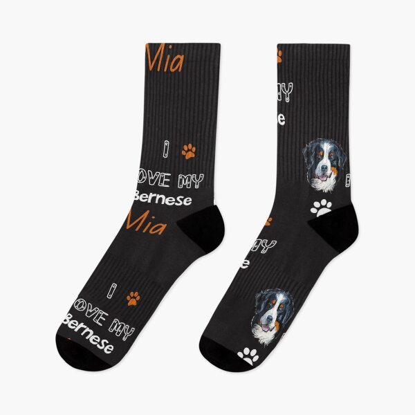 Item preview,  I love My Bernese dog Mia: Bernese Mountain Dog Love designed and sold by remonss.