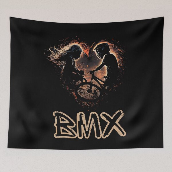 Item preview, BMX valentine for bmx riders and for bmx lover colour - BMX VALENTINES DAY DESIGN (1) designed and sold by TourDePassion.