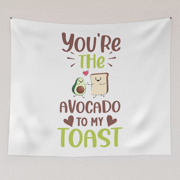 Item preview, You are the avocado to my toast designed and sold by Pixelish.