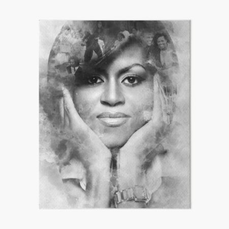Michelle is Free Art Board Print