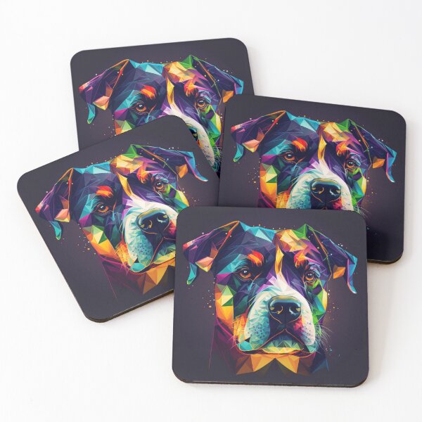 Item preview, Geometric Boxer Dog designed and sold by AxeWave.