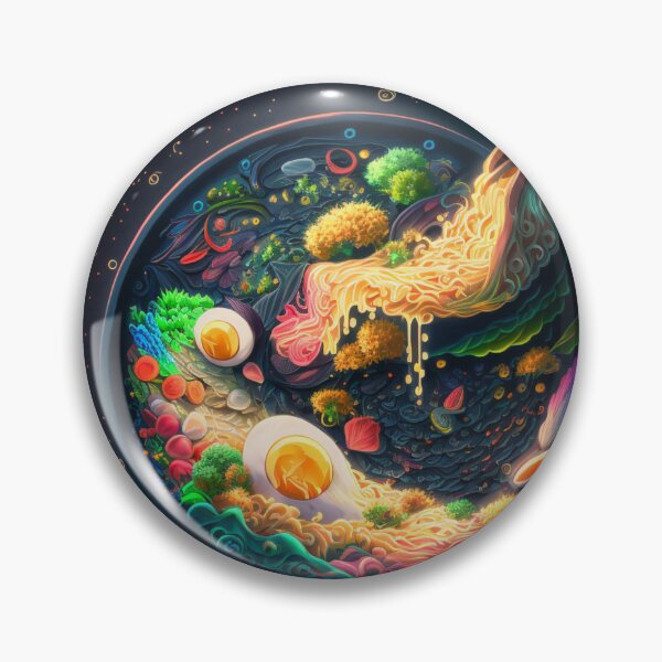 Item preview, Colorfull ramen plate designed and sold by sakenfeu.
