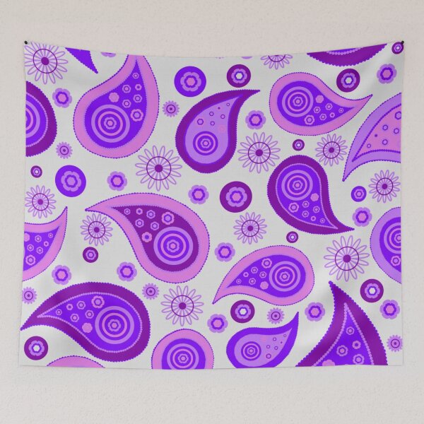 Item preview, Retro Inspired Paisley designed and sold by TotallyRetroArt.