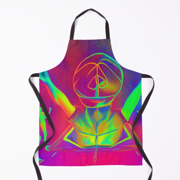 Item preview, Peace n Love (on the Dancefloor) No.1 - Astral Cosmic AI Illustration designed and sold by Recall-Design.
