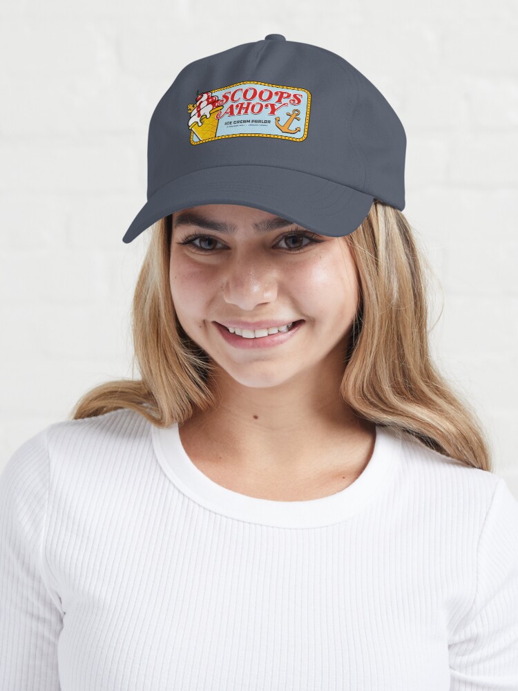 Thumbnail 6 of 7, Cap, Stranger Things Scoops Ahoy Ice Cream Parlor designed and sold by Purakushi.