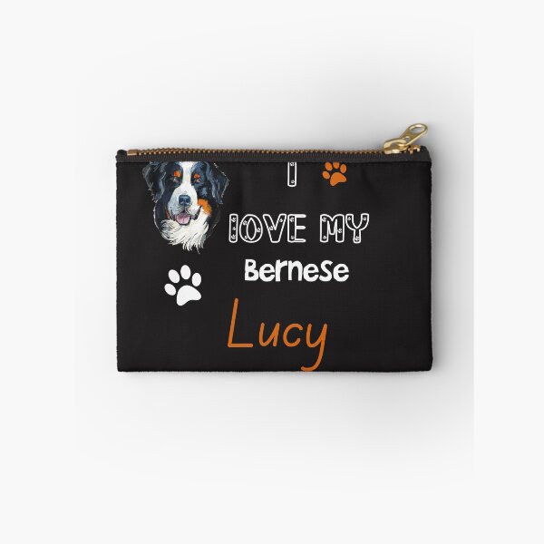 Item preview, I love My Bernese dog Lucy: Bernese Mountain Dog Love designed and sold by remonss.